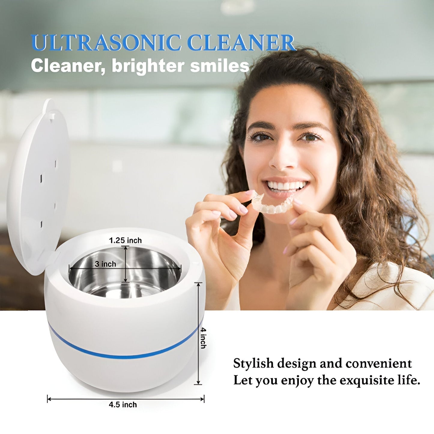 RiseClean™ – Ultrasonic Multi-Purpose Cleaner