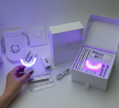 Toothrise™ Pro LED Teeth Whitening Kit – Reveal Your Brightest Smile