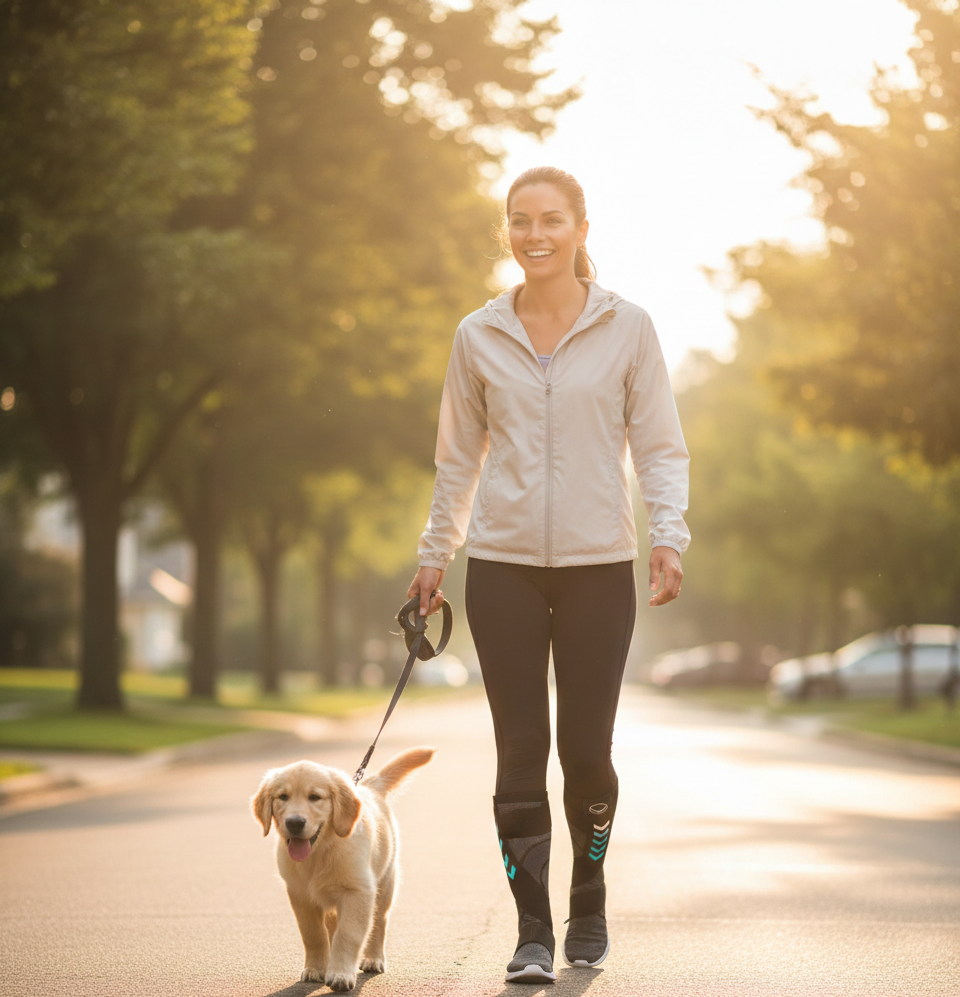Tooth-rise Comfort Compression Socks